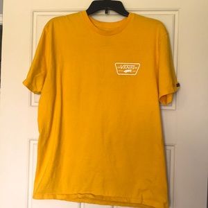 Yellow Vans Large T-shirt